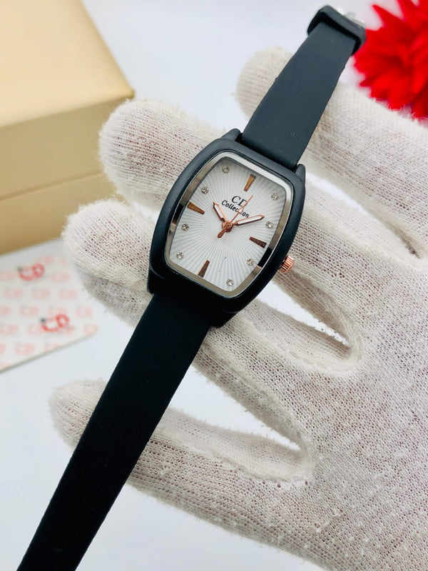 CD Ladies Fancy Strap Watch
