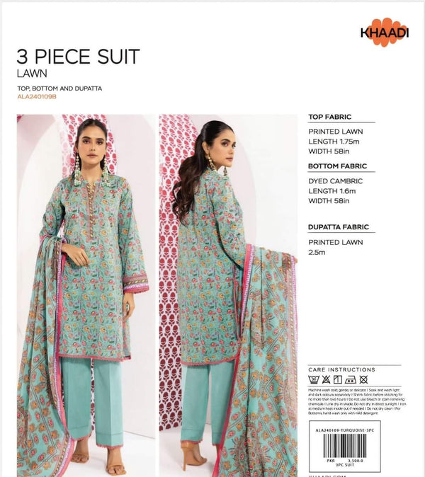 Khaadi 3pcs