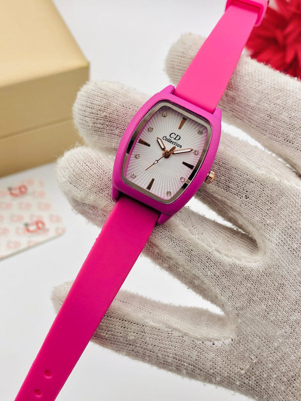 CD Ladies Fancy Strap Watch