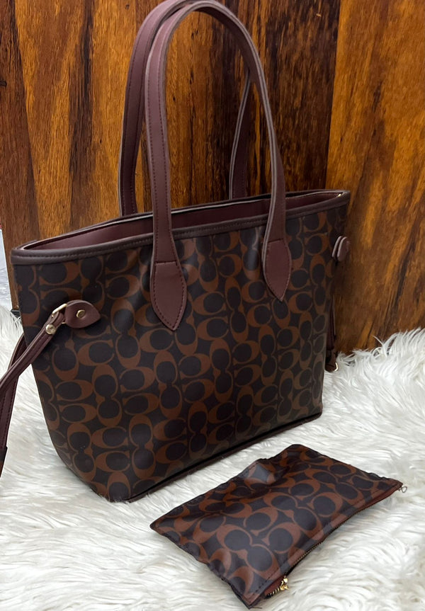 Coach brown handbag 👜