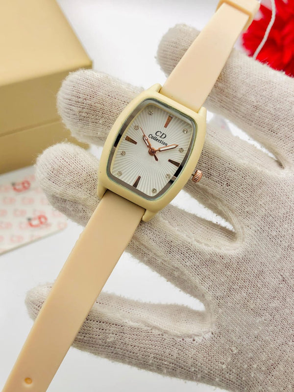 CD Ladies Fancy Strap Watch