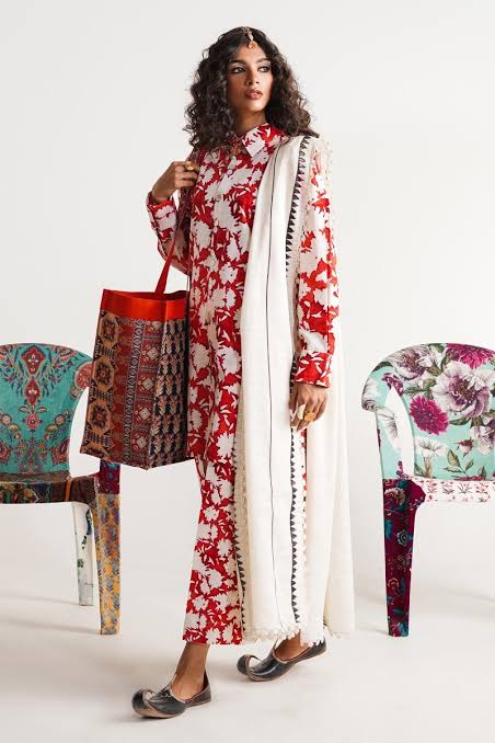 Sana  safinaz 3Pcs khaddar